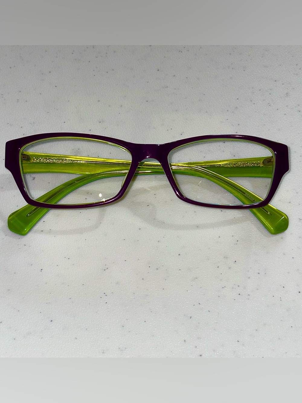 Prodesign Denmark 4674 c.3032 Purple Green Blue Eyeglasses Frames 54-16-140 Rare